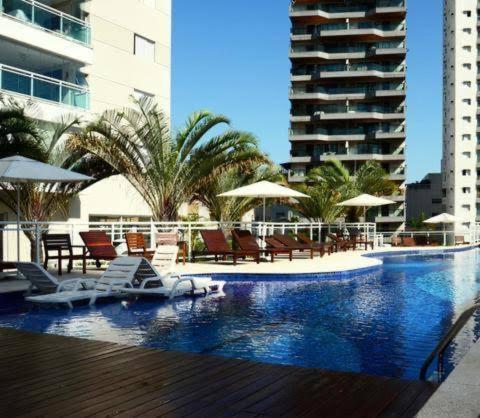 Excelente Apartamento Em Condominio Na Praia Das Asturias Guaruja Bagian luar foto